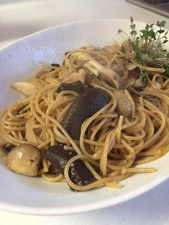 全粒粉パスタで☆和風きのこペペロンチーノ-レシピのメイン写真