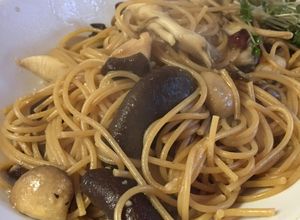 全粒粉パスタで☆和風きのこペペロンチーノ-レシピのメイン写真