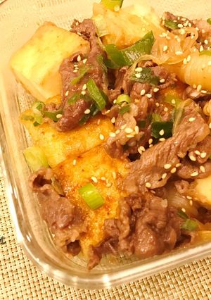 水なしコトコト☆厚揚げのすき焼き風-レシピのメイン写真