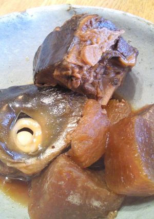 ブリと大根のあら炊き-レシピのメイン写真