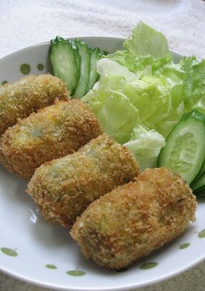 チーズ入りかぼちゃコロッケ-レシピのメイン写真