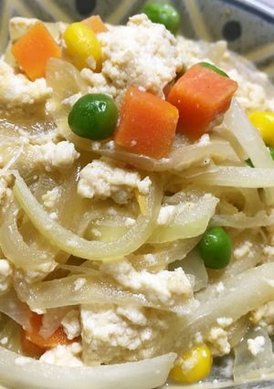 中華風炒り豆腐-レシピのメイン写真