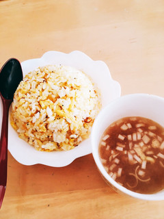 簡単!香味ペースト 炒飯、スープ付-レシピのメイン写真