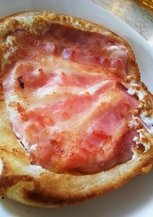 ベーコンエッグ・トースト♪-レシピのメイン写真