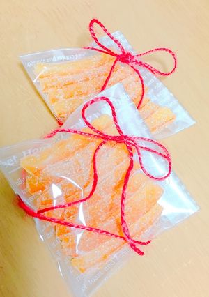 甘酸っぱい☆はっさくピール-レシピのメイン写真