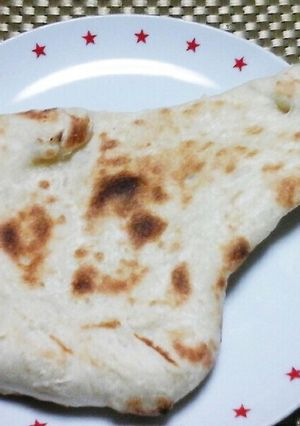 グリルで簡単あっという間に焼ける♪ナン-レシピのメイン写真