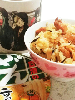 カップうどんで炊き込みご飯♪-レシピのメイン写真