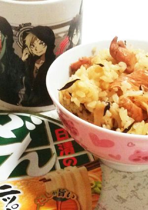 カップうどんで炊き込みご飯♪-レシピのメイン写真