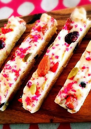 バレンタインに♥ナッツフルーツチョコバー-レシピのメイン写真