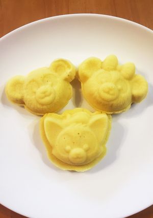 シリコン＆レンジで簡単♡かわいいケーキ♡-レシピのメイン写真