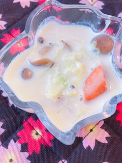 体ポカポカ豆乳スープ-レシピのメイン写真