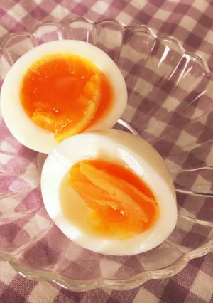 沸騰5分で簡単☆半熟卵-レシピのメイン写真