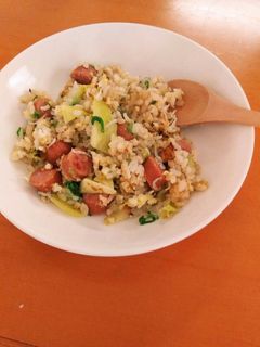 冷蔵庫にあるもので!パラパラ(?)炒飯☆-レシピのメイン写真