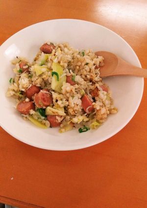 冷蔵庫にあるもので！パラパラ(?)炒飯☆-レシピのメイン写真