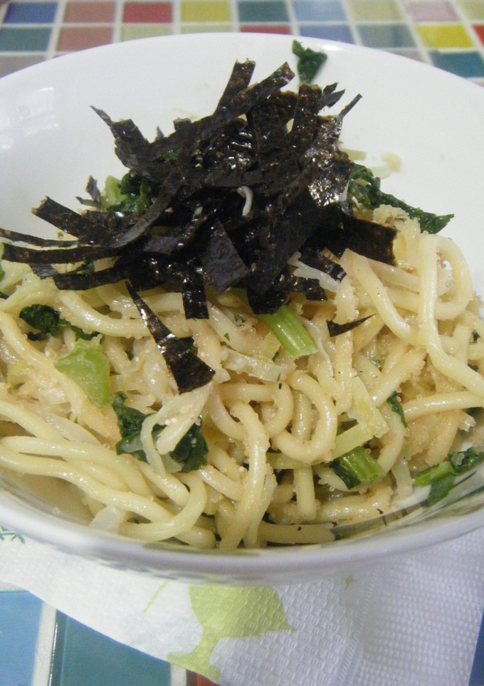 捨てずに大根の皮で明太子焼きそば☆-レシピのメイン写真