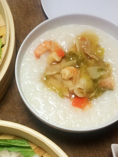 しっかり味付け八宝菜入り中華粥♩(覚書)-レシピのメイン写真