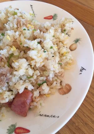 ずーっと弱火で、パラパラ炒飯-レシピのメイン写真