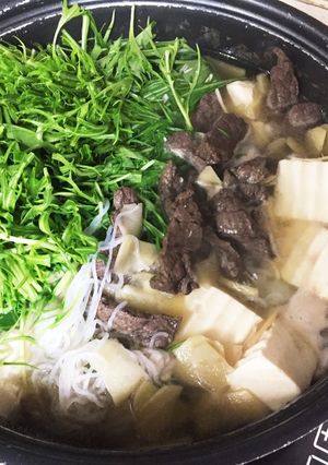 鯨のハリハリ鍋-レシピのメイン写真