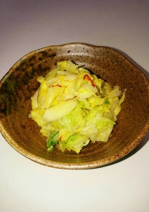 揉むだけ簡単白菜の浅漬け-レシピのメイン写真
