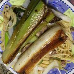 รูปของ 長ネギたっぷり 長ネギのソテーパスタ