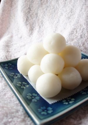 ☆レンジ!お月見だんごミニ☆-レシピのメイン写真