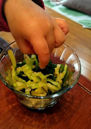 アレルギー対応の副菜、キャベツのナムル-レシピのメイン写真