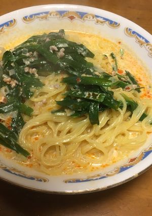 減塩簡単・担々麺-レシピのメイン写真