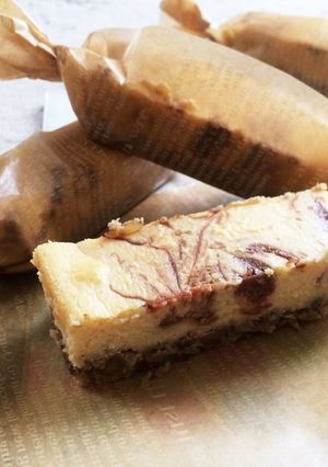 マーブルチーズケーキ ヘルシーver.-レシピのメイン写真