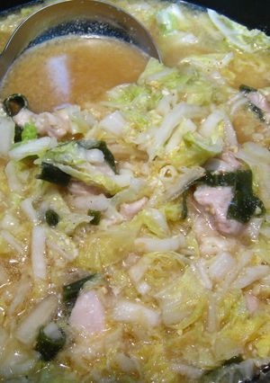冬にぴったり、ヘルシーな鳥白菜鍋-レシピのメイン写真