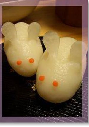 お月見うさぎ-レシピのメイン写真