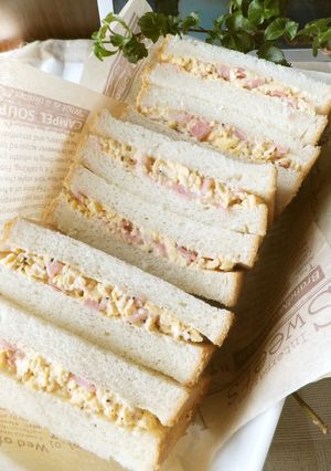 タマゴとベーコンのサンドイッチ-レシピのメイン写真