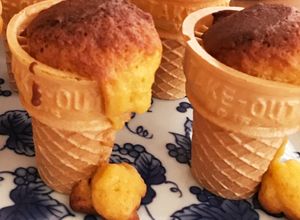 サックリふわふわ☆アイスコーンの焼き菓子-レシピのメイン写真