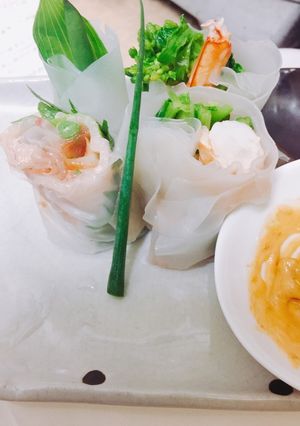 春を巻くから春巻き。春野菜の生春巻き-レシピのメイン写真