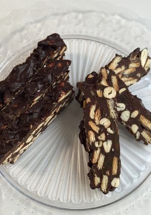 パパ大絶賛☆甘さ控え目チョコレートバー-レシピのメイン写真