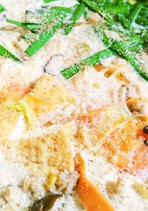 ごま豆乳鍋-レシピのメイン写真