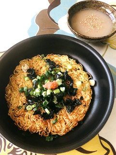 豚骨あんかけ明太焼きラーメン♪-レシピのメイン写真