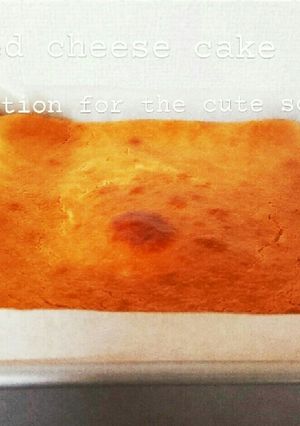ベイクドチーズケーキ-レシピのメイン写真