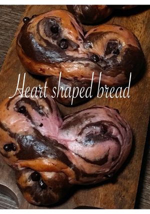ドライイースト＊バレンタインハートパン＊-レシピのメイン写真