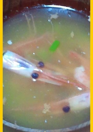 佐渡の味覚☆甘えびの頭の味噌汁-レシピのメイン写真