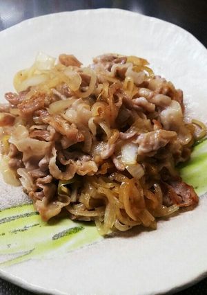玉ねぎたっぷり!我が家のしょうが焼き♪-レシピのメイン写真