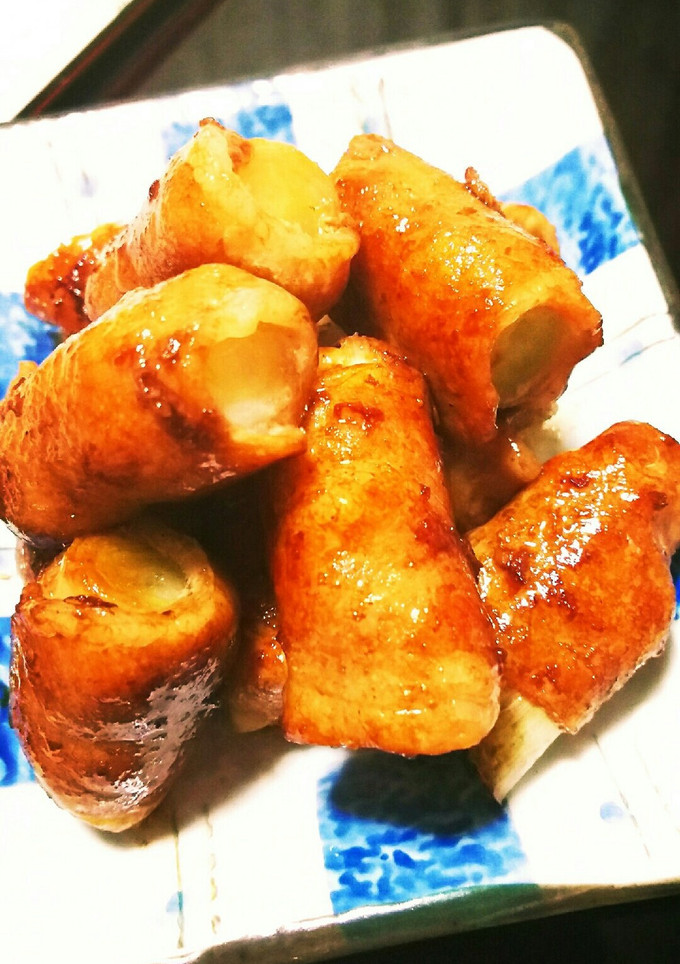 豚肉のネギ巻き☆オイスターソース炒め‼-レシピのメイン写真