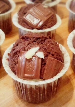 ふわふわしっとり♪チョコレートマフィン♡-レシピのメイン写真