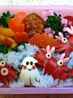海のイメージキャラ弁-レシピのメイン写真