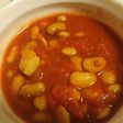 缶詰めでトマトスープ