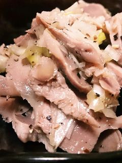 砂肝のねぎ塩あえ-レシピのメイン写真