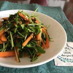 รูปของ 豆苗サラダ