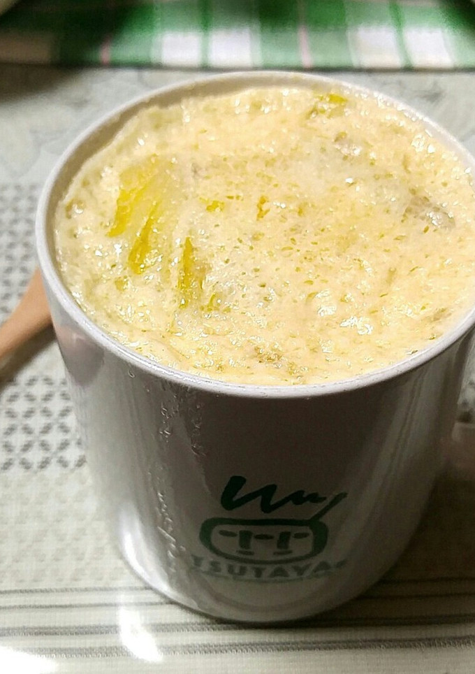 【鍋の残りで】マグカップ茶碗蒸し☆-レシピのメイン写真
