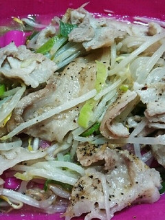 糖質オフ 蒸し豚バラもやし-レシピのメイン写真