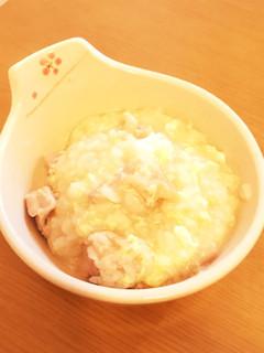 鳥雑炊 とり雑炊 簡単-レシピのメイン写真