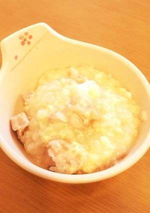 鳥雑炊 とり雑炊 簡単-レシピのメイン写真